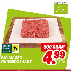  rundergehakt 300 beter leven bescherming bio biologisch 4 99 