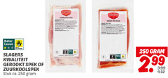  spek spekreepjes 80 100 120 250 beter leven dieren bescherming slagers gerookt zuurkoolspek stuk ca. voedingswaarde onverzadigde out verzadigde enkelvoudig swap apple houdbaar beesd 3.99 