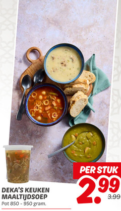  soep 950 keuken maaltijdsoep pot stuk 2 99 3.99 