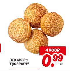  broodjes 4 dekavers tijgerbol 99 
