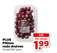  druiven 500 pitloze rode schaal 