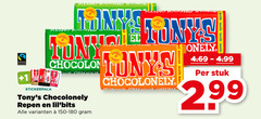  tony chocolony chocolade fairtrade 1 stickerpack chocolonely repen sel zeezout melk stuk 