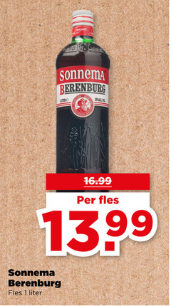 sonnema berenburg 1 fles liter 