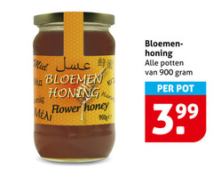  honing bloemen flower honey potten pot 3.99 