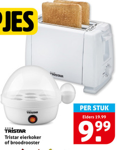  tristar broodrooster eierkoker stuk elders 