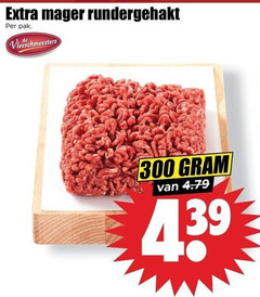  rundergehakt 300 pak vleeschmeesters 
