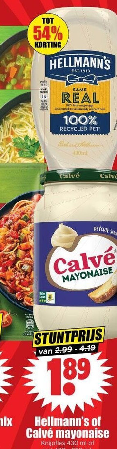  hellmans calve mayonaise 5 100 430 same real free committed to sourced oils recycled pet richard ml 