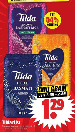  tilda rijst 500 brown basmati rice riz vollkorn reis riso integrale gluten free signature grains selected and for century roma fragrant jasmine sticky south east asian dishes naturally volkoren pak 