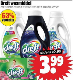  dreft wasmiddel 16 flacon wasbeurten pak capsules voordeel new smart cars ultimate care colour touch pink elders 3.99 