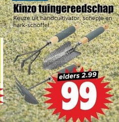  kinzo tuinhandgereedschap 99 tuingereedschap schepje hark schoffel elders 