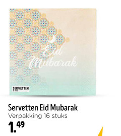  16 servetten stuks 