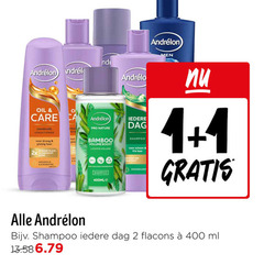  andrelon conditioner shampoo 1 2 400 men oil care voedende droog pluizig haar pluis 2x arganolie pro nature bamboo volume boost luchtig dag zonnebloem ml 