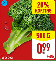  broccoli 20 500 
