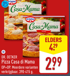  dr oetker diepvriespizza dr.oetker secret to fresh baked casa mama quattro formaggi pizza meerdere salame elders 