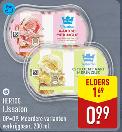  100 200 ml hertog yssalon aardbei meringue aardbeiensaus stukjes ijssalon meerdere citroentaart elders 