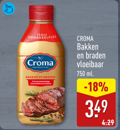  croma olie en vetten 750 750ml vlees bakken braden vrij kunstmatige kleurstoffen vloeibaar ml 