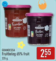  jam 65 335 framboos fruit fruitbeleg bosbes 