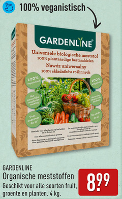  4 60 100 gardenline universele biologische meststof plantaardige bestanddelen ski natuurlijke werking planten balkon tuin soorten fruit groente duurzaam biologisch tuinieren oko organische meststoffen 