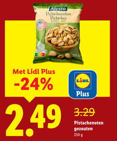  250 pistachenoten pistaches gezouten 
