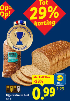  brood super tijger volkoren lang markt 