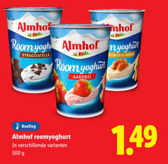  500 almhof room stracciatella yoghurt aardbei griekse honing koeling roomyoghurt 