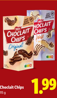  choclait chips original 