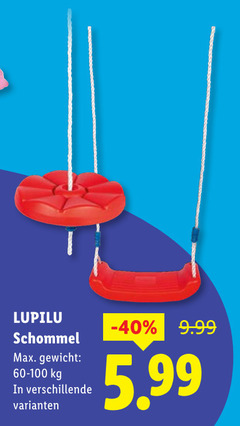  lupilu schommel gewicht 5.99 
