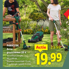  2 5 20 25 you this parkside accu grastrimmer verstelbare lengte 90 cm diameter maaicirkel draadlengte spoel 