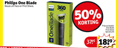  philips elektrisch scheerapparaat 20 50 360 one blade face shave oneblade 3x 