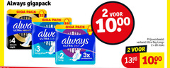  2 3 26 28 1000 always gigapack giga pack taille ultra night secure day verband stuks size 3x protection 