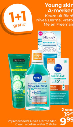  1 2 5 7 15 500 1998 young skin merken nivea derma pretty freeman new aqua uv weightless moisturiser hyaluronic acid zichtbaar huid dagen feeling beautiful cucumber off gel mask days with sunscreen asv 02 water clear gedicht ogen serum anti fluide effect verstopte imperfecties make onzuiverheden getest stuks 