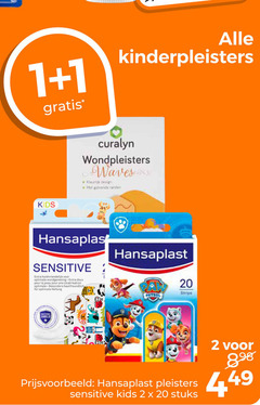  1 2 20 kinderpleisters wondpleisters waves design golvende tandem kids hansaplast sensitive huidvriendelijk wondgenezing doux pour la peau cicatrisation for patrol strips shield pleisters stuks 