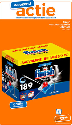  finish vaatwasmiddel 7 10 19 22 27 weekend vaatwascapsules ultimate stuks tabs powerball stop economy voorspoelen bespaar water verzending capsule 