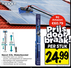  2 7 nexxt steel soft grip xxl telescopic amazon stuk o.a. ramen muren zonnepanelen dakpannen new borstelkop zeepdispenser uitschuifbaar meter aansluitbaar tuinslang stuks 