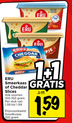 eru cheddar smeerkaas 100 yoghurt at 15 man 1.1 slices soorten stuk goudkuipje 