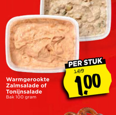 klik op dit plaatje voor een vergroting en voor vergelijkbare aanbiedingen gerelateerd aan
100 warmgerookte zalmsalade tonijnsalade bak stuk 1 00 100 warmgerookte zalmsalade tonijnsalade bak stuk 1 00