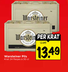  warsteiner krat bier 24 30 pils 