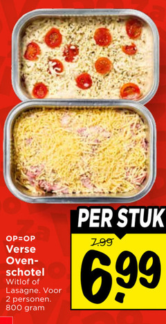  ovenschotel lasagne 2 verse oven schotel witlof personen stuk 6 99 
