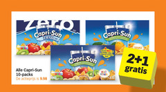  fruitdrank 1 2 10 zero vitamine capri sun actieprijs sander vitamines b kleurstoffen conserveermiddelen kunstmatige enkel verkocht multi pack vitamin orange 