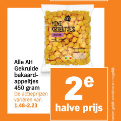  krieltjes 2 12 450 mini bistro gekruide appeltjes varieeren halve combineren 