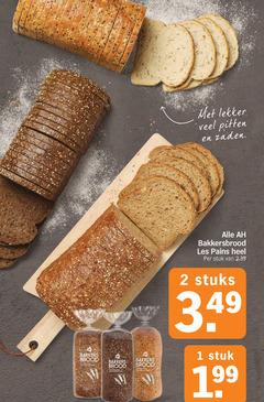  brood 1 2 pitten zaden bakkersbrood les pains stuk bakkers krokante stuks 