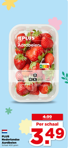  aardbeien 400 land oorsprong nederland klasse inhoud tray nutri score folie plastic verpakt retail b.v. utrecht voedingswaarden 100g bewaaradvies koelkast ryan suikers out 5 19 nederlandse schaal 
