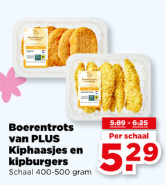  boerentrots kiphaasjes kipburgers schaal 