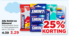  stimorol smint kauwgom 2 25 50 150 xl mints peppermint pak stuks original sugar free sugarfree pack hours 
