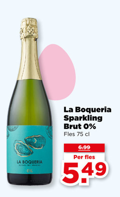  champagne sparkling wijn la brut fles alcohol free 