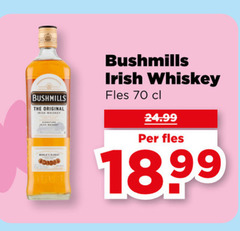  bushmills whisky original irish whiskey fles 18 99 