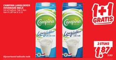  campina melk 1 2 langlekker houdbare halfvol pak liter anno halfvolle volle weide stuks 