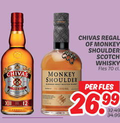  monkey shoulder chivas regal whisky 12 27 scotch fles blended malt original 