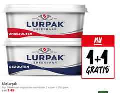  lurpak roomboter 1 2 250 1901 smeerbaar ongezouten gezouten 