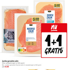  gerookte zalmfilet 1 2 7 100 fijn jumbo vers ambachtelijk gerookt nutri score certified farming zalm hout verlaagd zout noorse bewaaradvies gekoeld dagen houdbaar koelkast personen ready to 